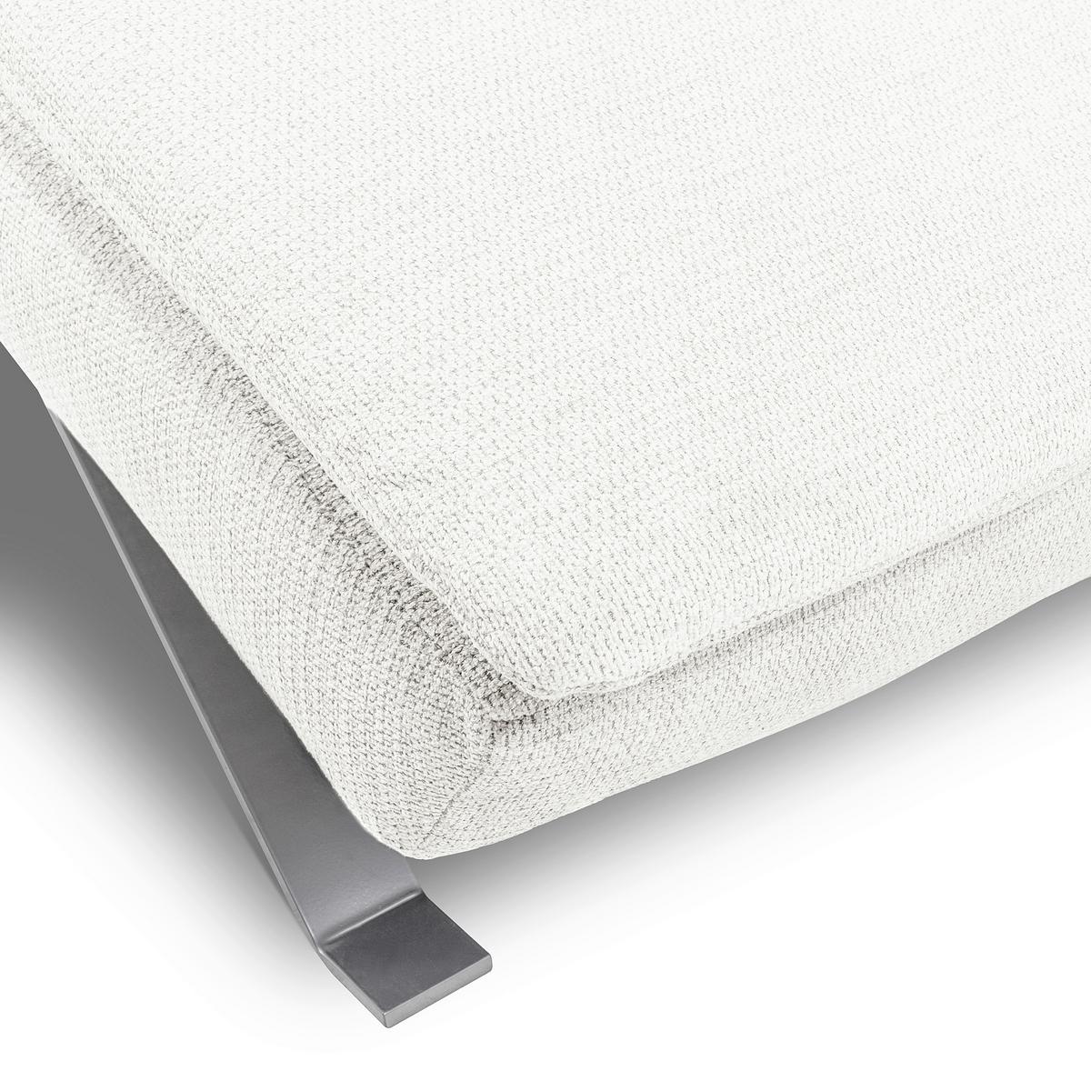 RELAXLIEGE Creme B: 65 cm - Silberfarben/Creme, Design, Textil (65/95/171cm) - Celina Home