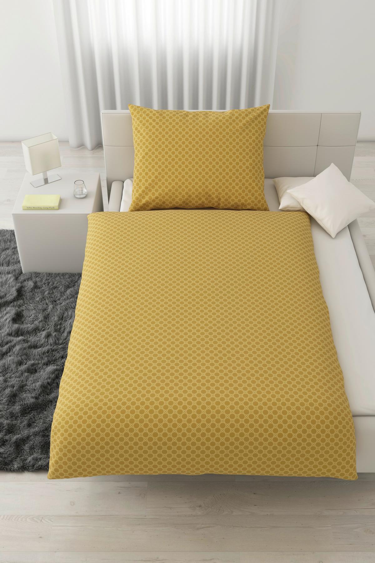 POVLEČENÍ Mici, 140/200cm - přírodní barvy/žlutá, Konvenční, textil (140/200cm) - Modern Living