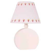 Kindertischleuchte 41-62485 Ofelia - Pink, Basics, Holzwerkstoff/Textil (18/18/26cm)