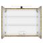 Spiegelschrank Faro B: 80 cm Eiche Dekor - Eichefarben, Basics, Glas/Holzwerkstoff (80/64/20cm) - Livetastic Spiegelschrank Faro B: 80 cm Eiche Dekor - Eichefarben, Basics, Glas/Holzwerkstoff (80/64/20cm) - Livetastic
