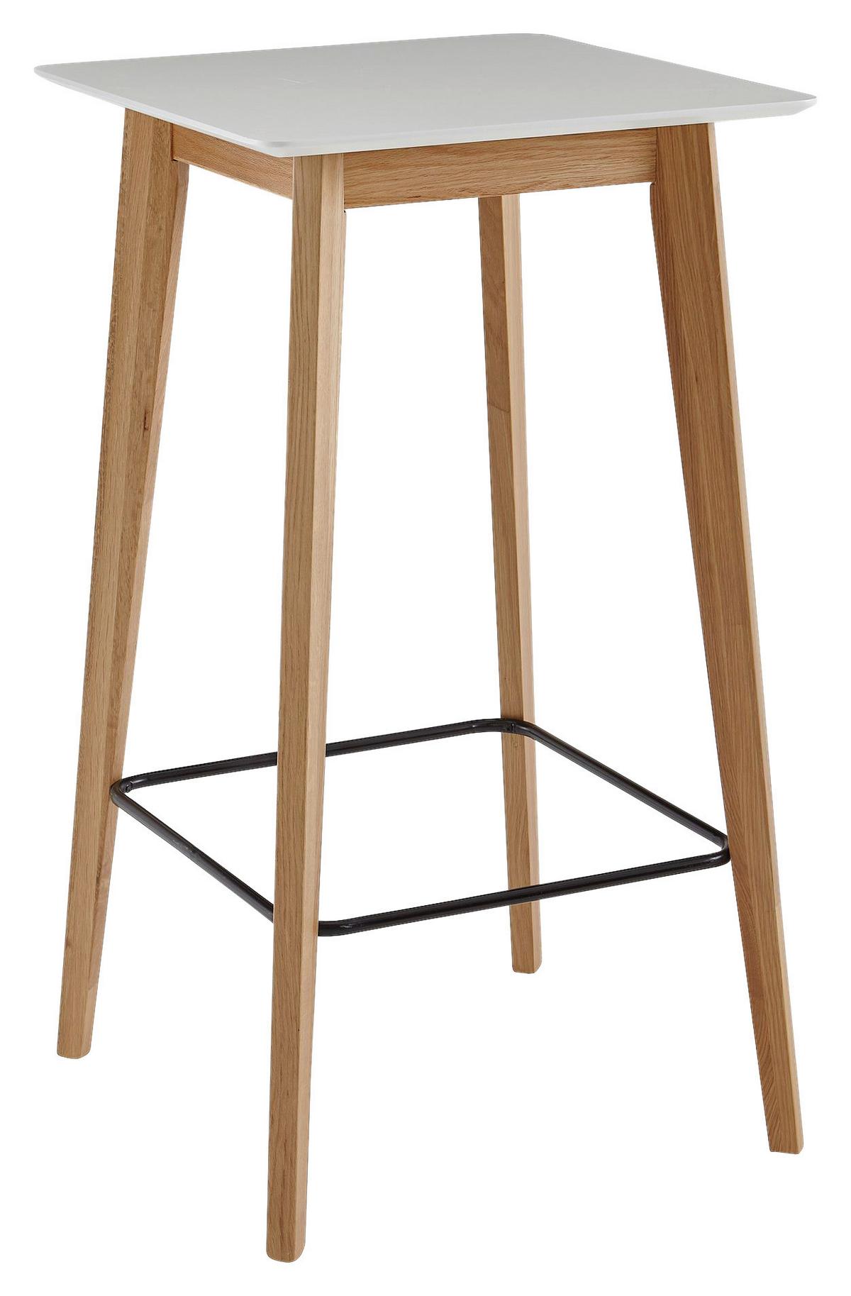 Stůl ke stání WOHNLING bílý - bílá, Moderní, dřevo/kompozitní dřevo (60/110/60cm) - MID.YOU