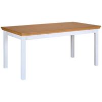 Esstisch Maluno 20909000 - Eichefarben/Weiß, KONVENTIONELL, Holz (166,4/76/90cm) - MID.YOU
