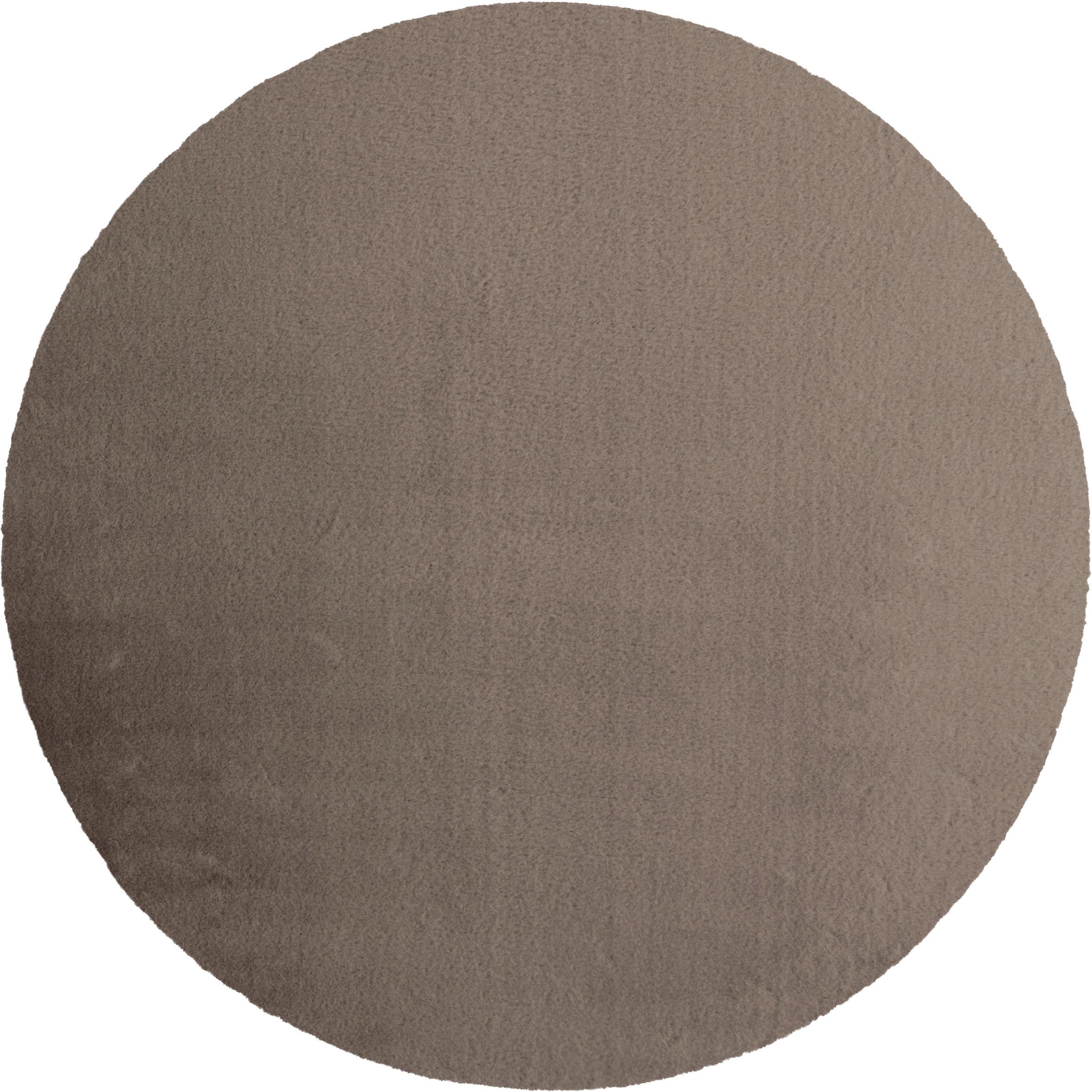 UMELÁ KOŽUŠINA CAROLINE 5 - hnedá/tmavohnedá, Modern, textil (120cm) - Mömax