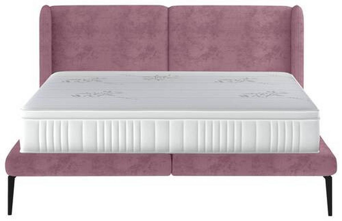 Polsterbett Tessina Sorisso - Creme/Altrosa, MODERN, Textil (180/200cm) - Livetastic