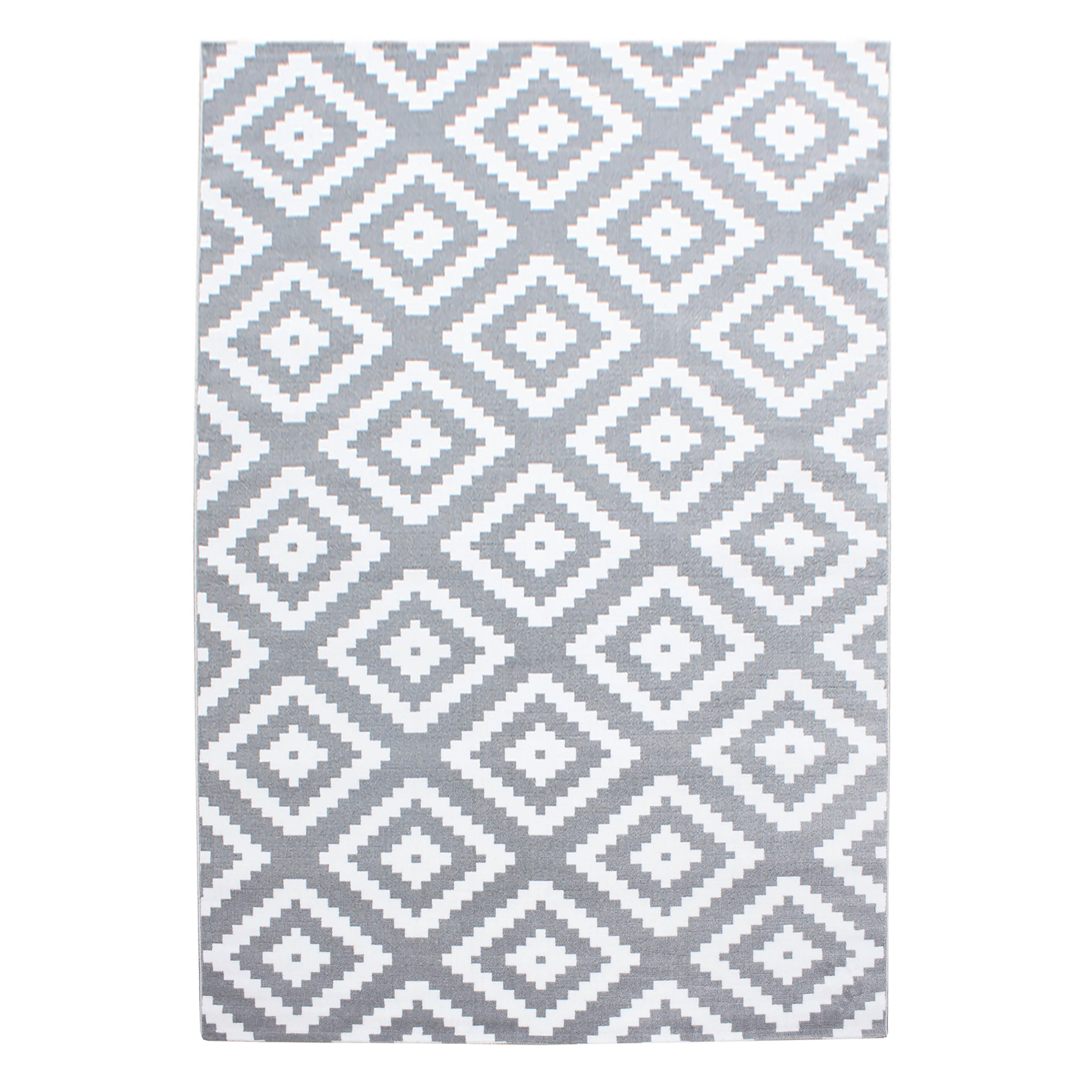 Webteppich Plus - Grau, Basics, Textil (280/370cm) - Novel