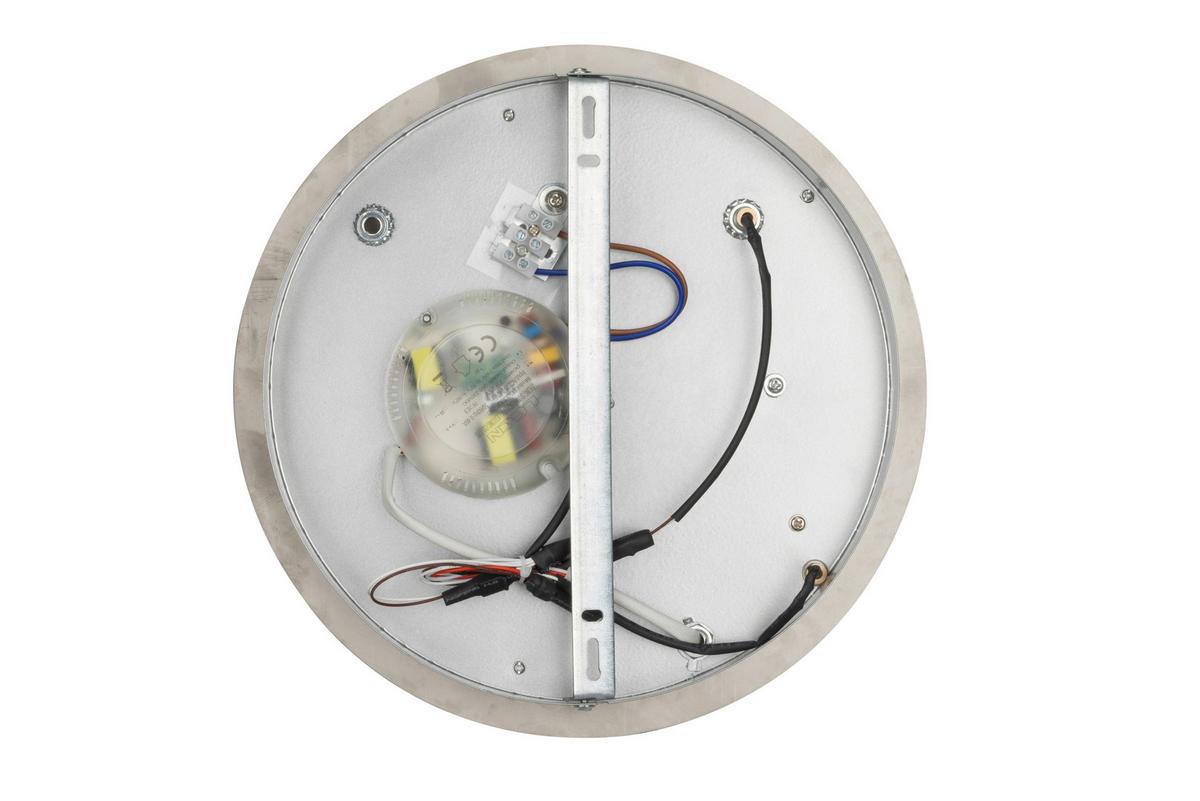 STROPNÉ LED SVIETIDLO KLAUSE - strieborná/niklová, Modern, kov/plast (95/52/7,7cm) - Mömax