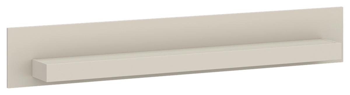 Wandregal Lightning Kaschmir B: 150 cm - Kaschmir, MODERN, Holzwerkstoff (150/24/19,2cm)