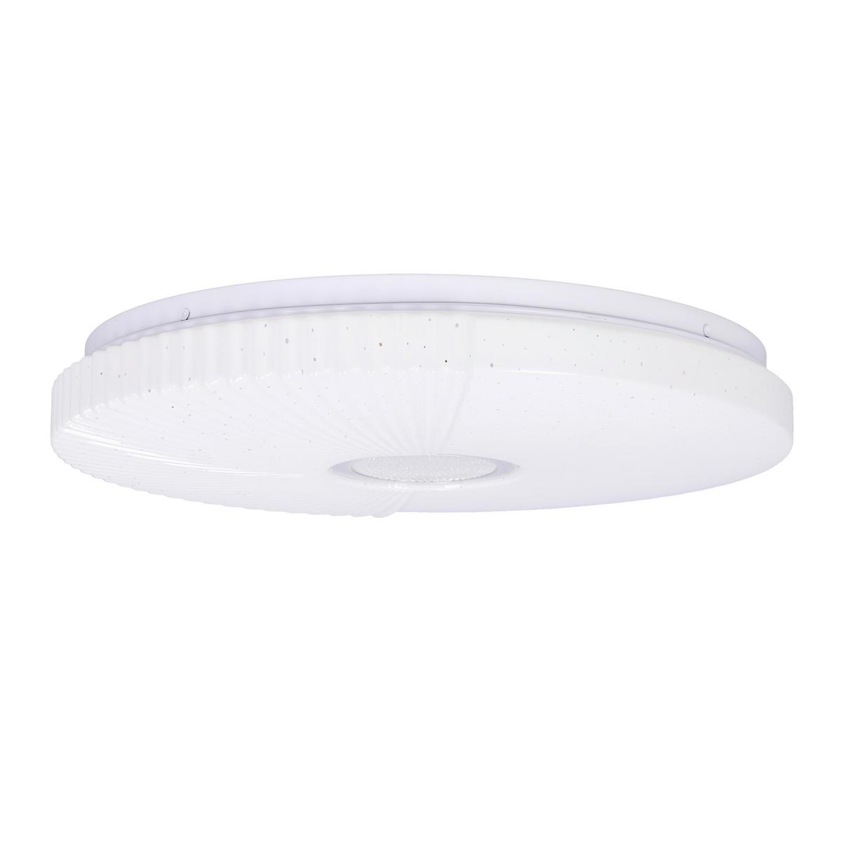 Led-deckenleuchte 13-24923 Sunny - Weiß, KONVENTIONELL, Kunststoff/Metall (38/38/6cm)
