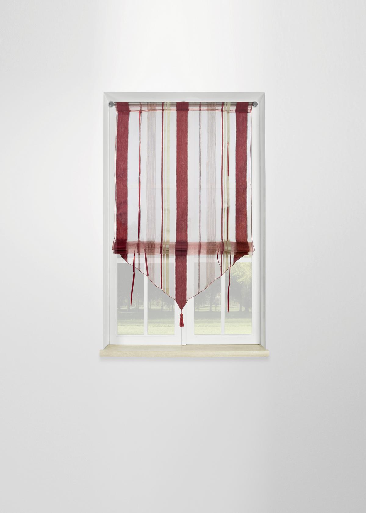 Készfüggöny Milou - barna/Pezsgő, Konventionell, textil (60/140cm) - Ondega