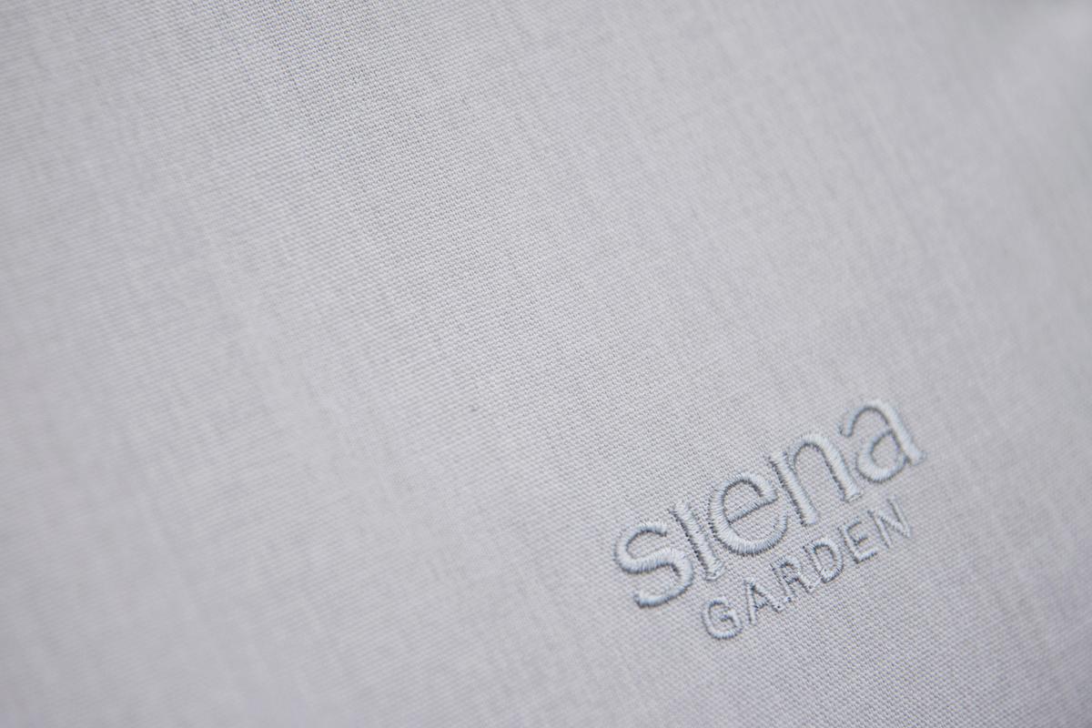 Schaukelliege Metall/Kunststoff/Textil - Grau, KONVENTIONELL, Kunststoff/Textil (57/81/143cm) - Siena Garden
