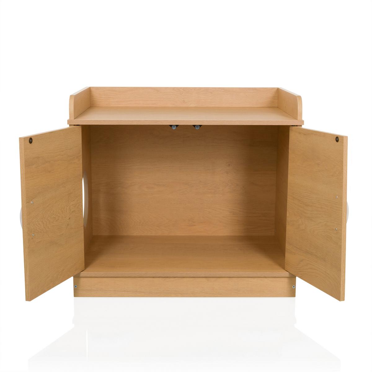 TIERHAUS Kittyhome Beigebraun B: 75cm - Beigebraun, MODERN, Holzwerkstoff (75/67/53cm) - MID.YOU