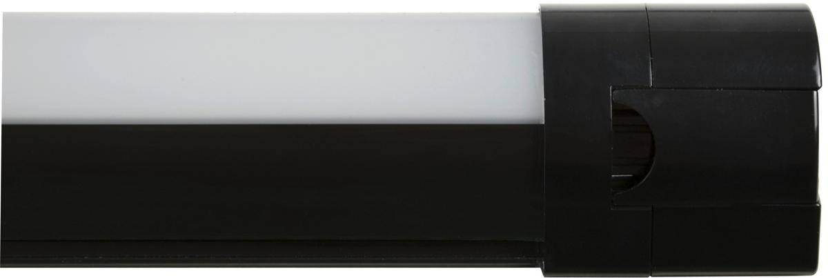 Led-deckenleuchte L: 62 Cm, Für In-Und Outdoor - Schwarz, Basics, Kunststoff (62/6/6cm)