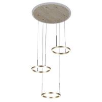 ZÁVESNÉ LED SVIETIDLO STONI - šampanská, Modern, kov/plast (42/150cm) - Mömax