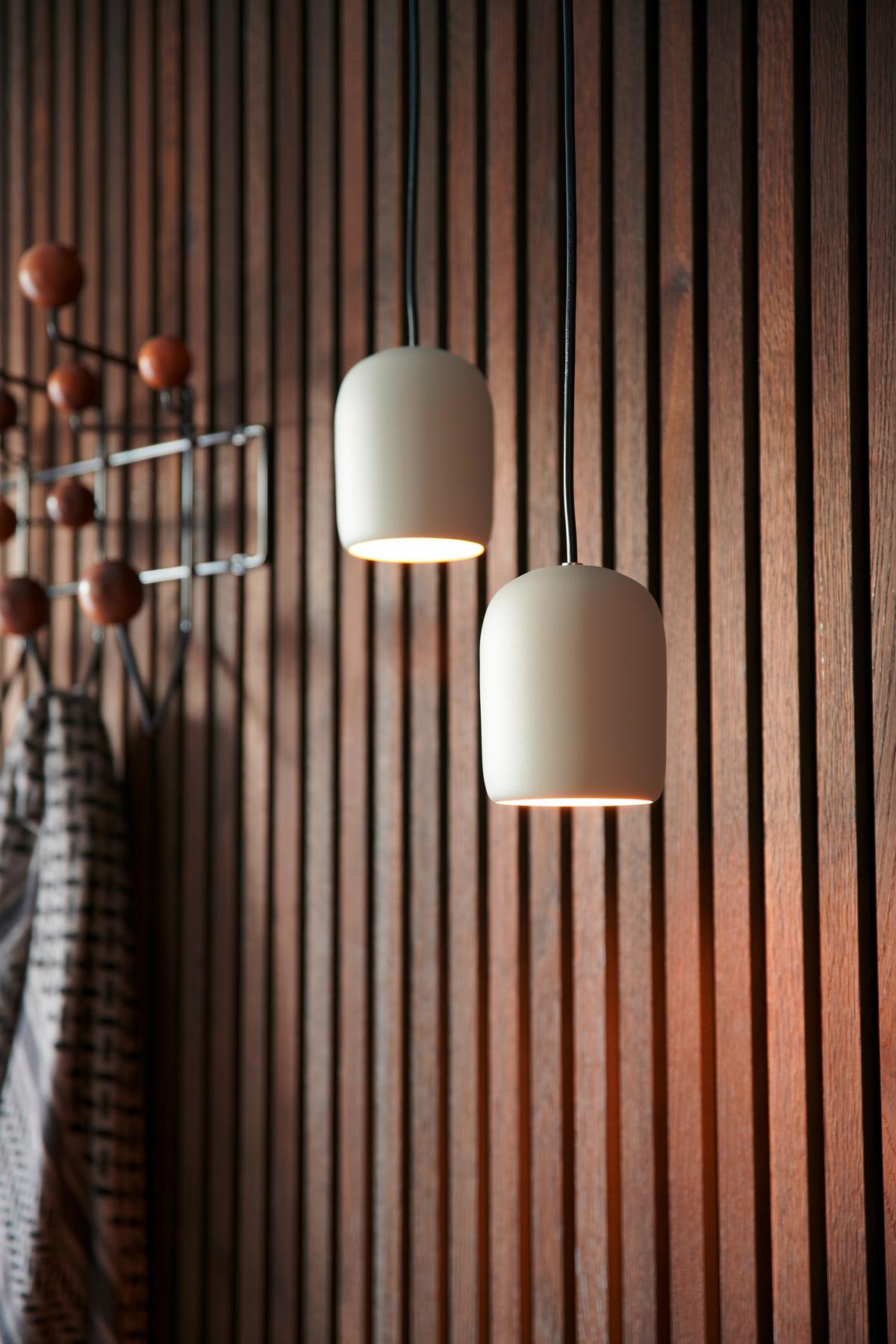 Hängeleuchte Notti Grau D: 10 cm - Grau, Design, Metall (10/12cm) - Nordlux