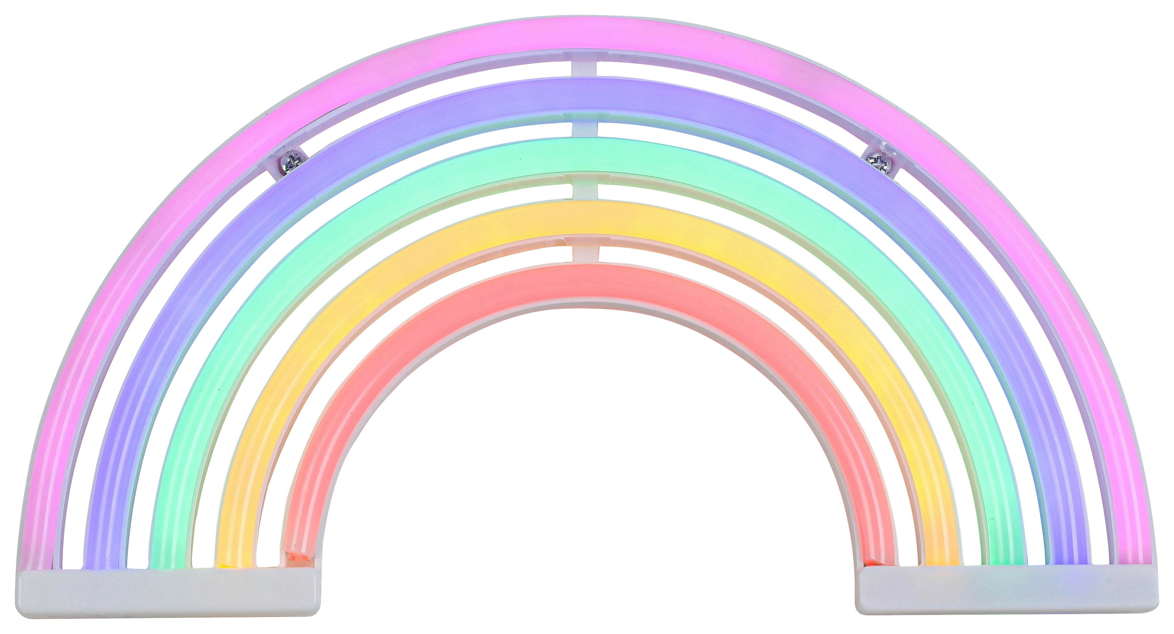 Led Díszlámpa Sienna - fehér, Konventionell, műanyag (29/16/1,7cm) - Luca Bessoni