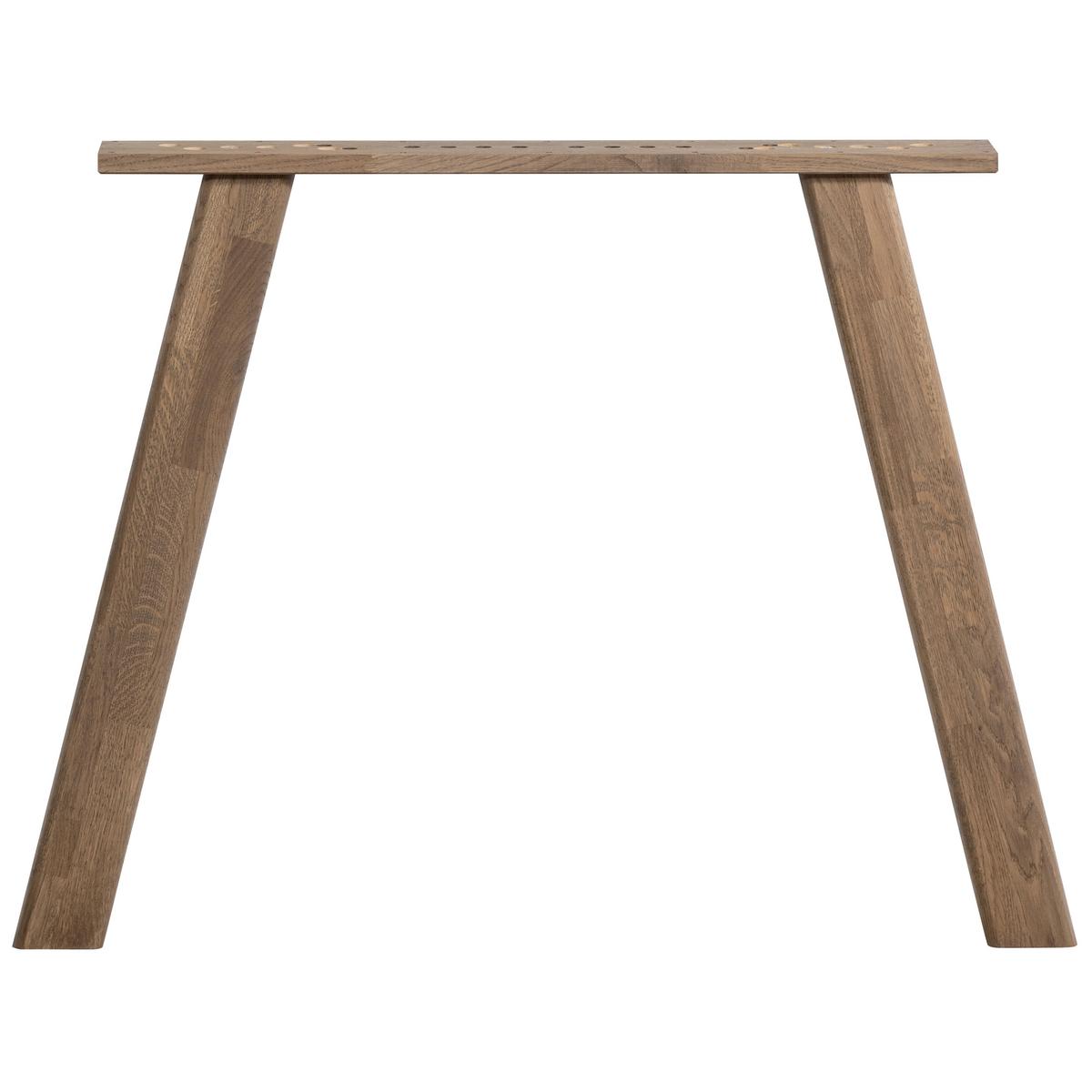 TISCHGESTELL Tablo Kaschmir B: 79cm - Kaschmir, MODERN, Holz (79/73/11cm) - Livetastic