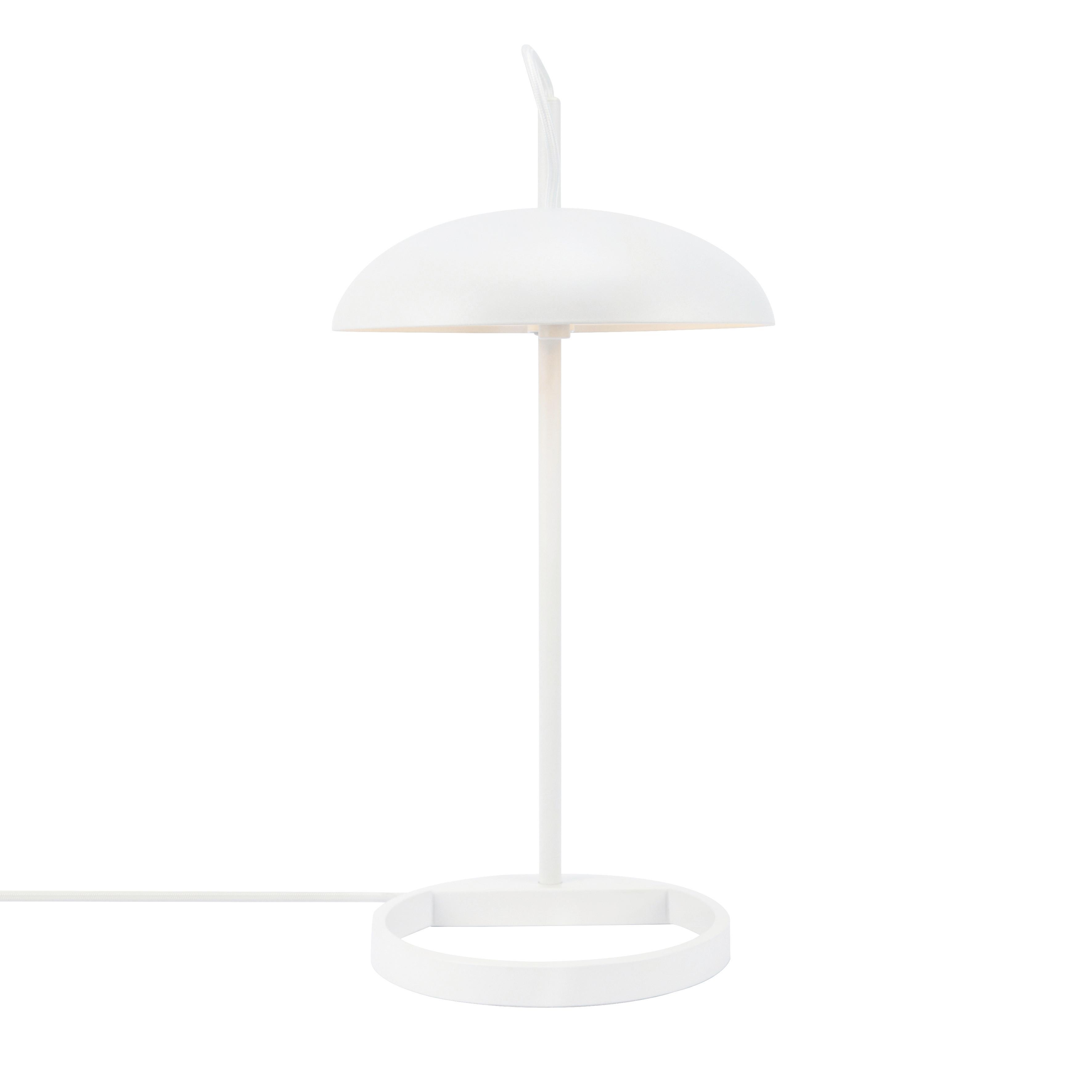 Tischleuchte Versale Weiß D: 22 cm - Weiß, Design, Metall (22/45cm) - Nordlux