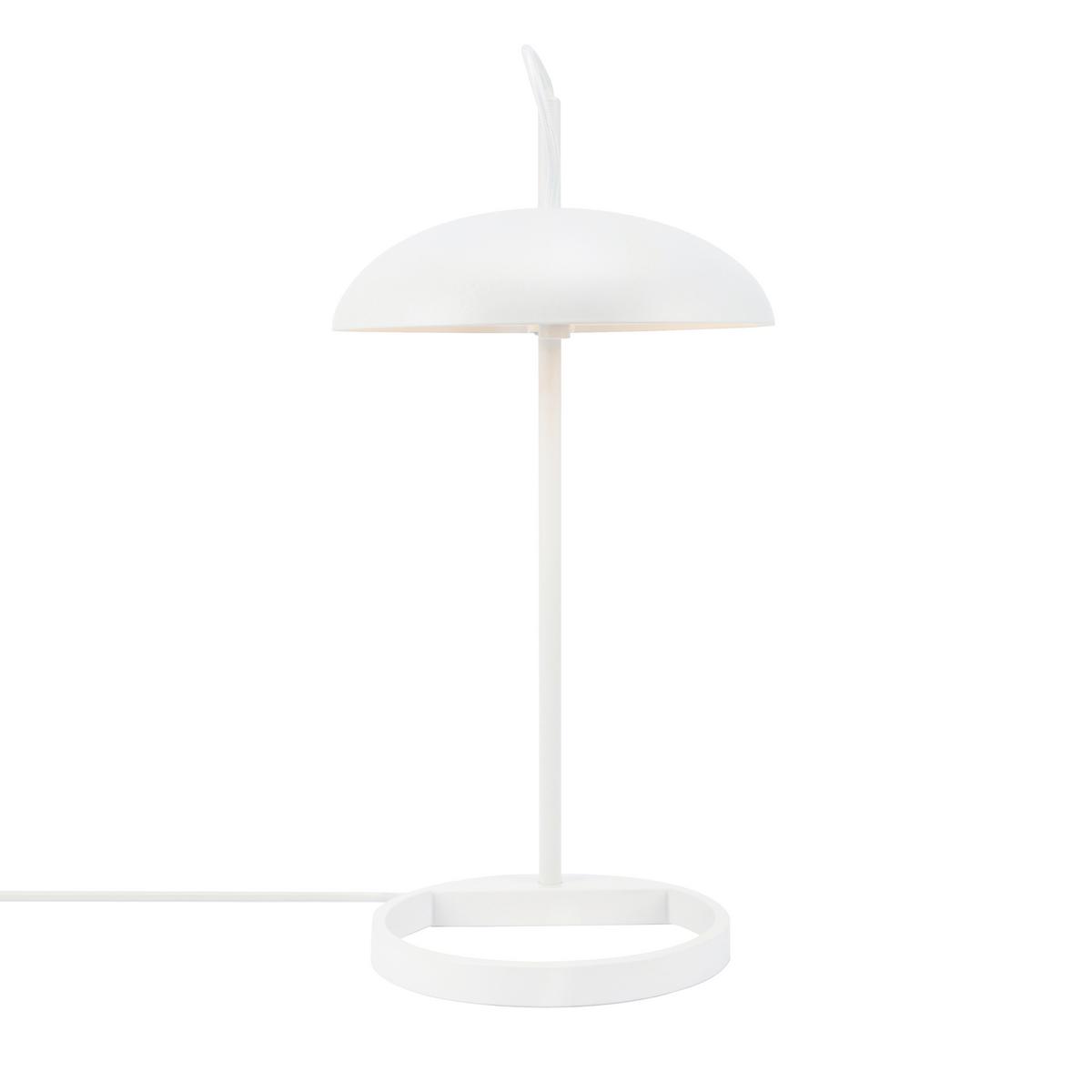Tischleuchte Versale Weiß D: 22 cm - Weiß, Design, Metall (22/45cm) - Nordlux