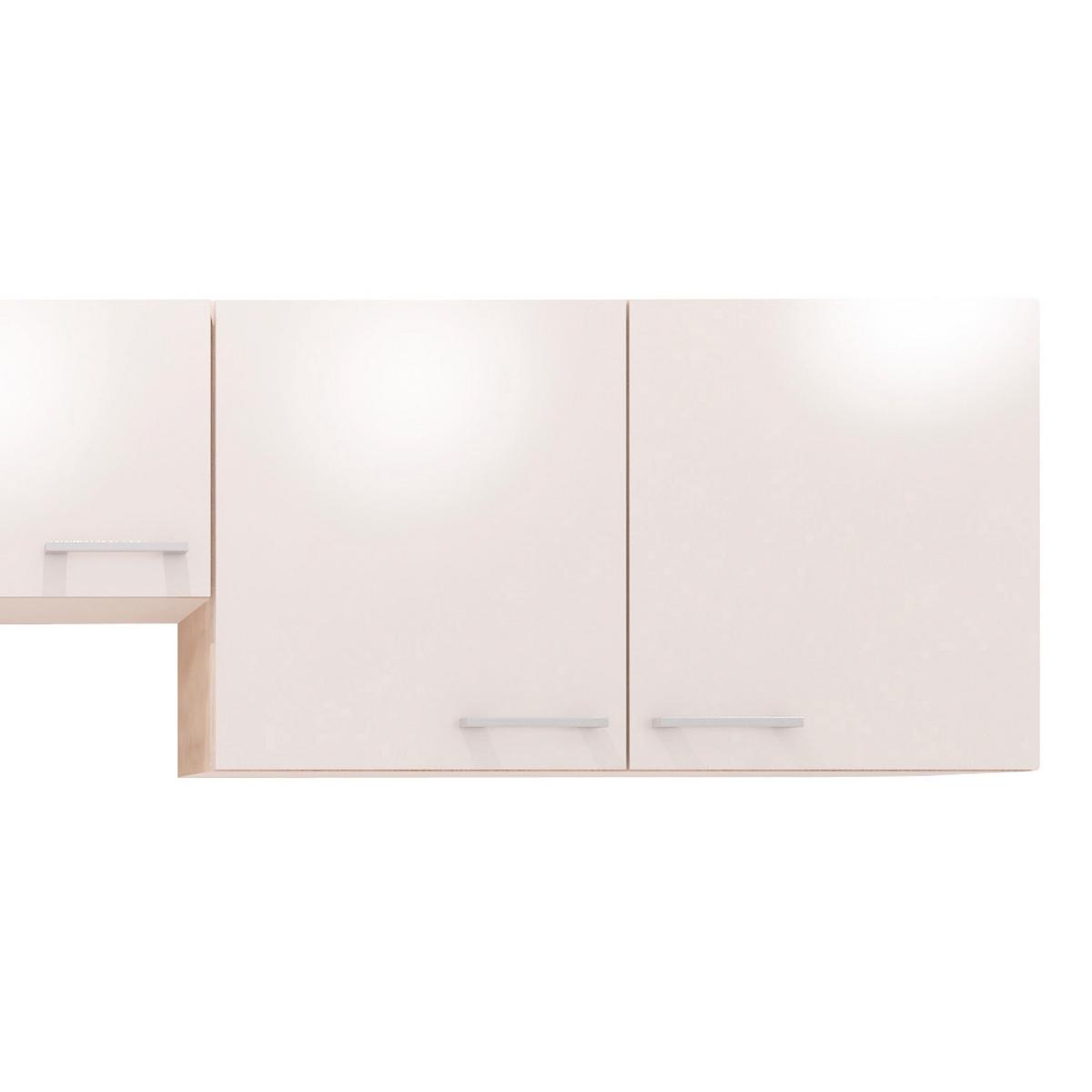 Küchenzeile Nepal ohne Geräte 270 cm Kaschmir/Eiche Dekor - Kaschmir/Eichefarben, MODERN, Holzwerkstoff (270cm) - FlexWell