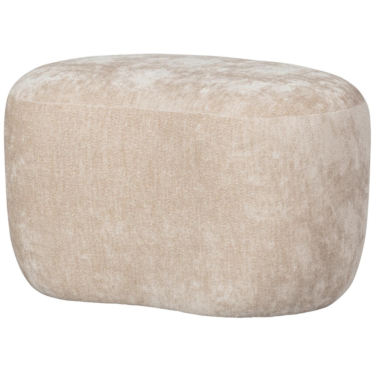 Hocker Popular Naturfarben B: 73cm - Naturfarben, Design, Textil (73/43/51cm) - Livetastic