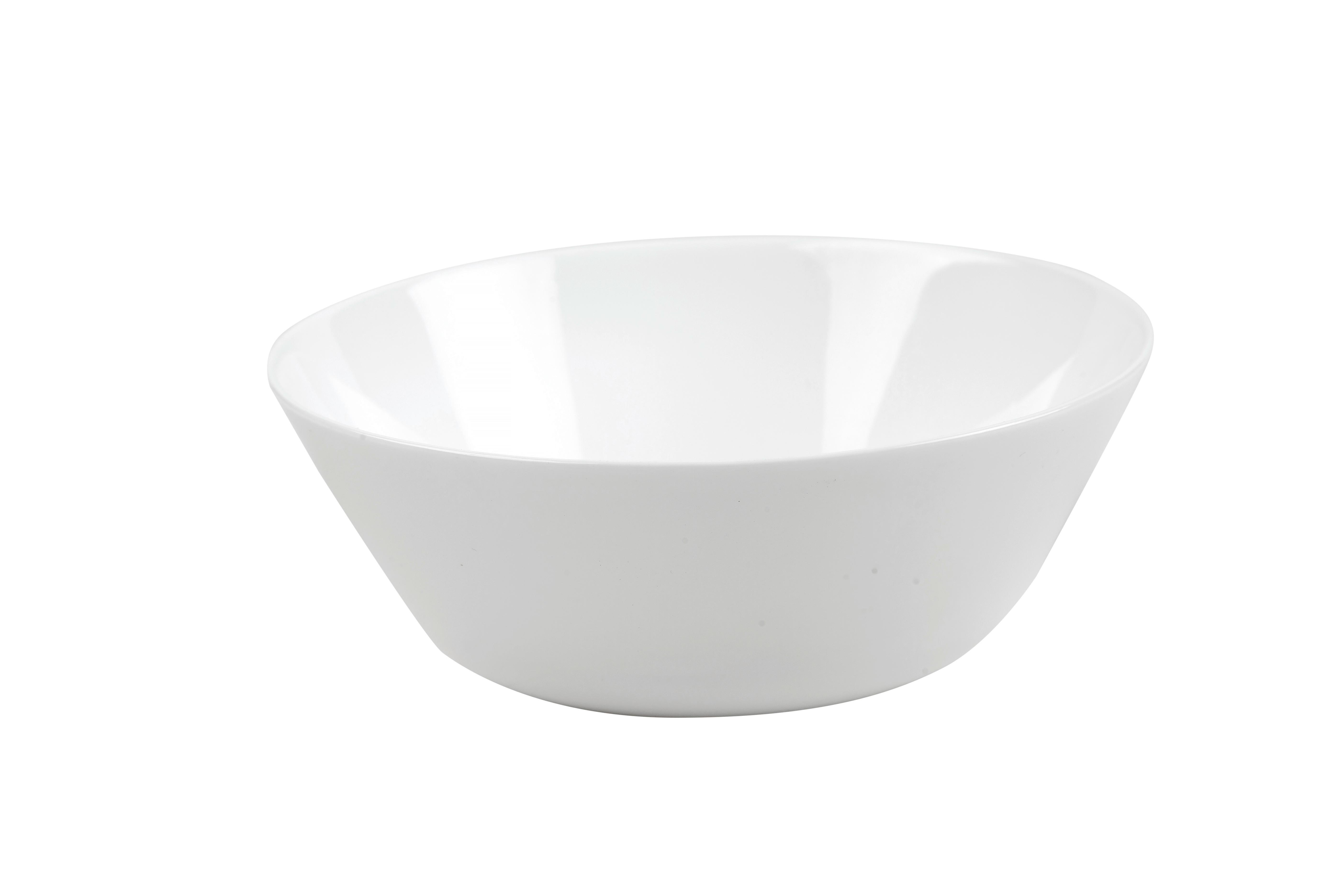 Mísa Brigitte,P/V: 11,4/4,5cm,bílá - bílá, Konvenční, sklo (11,4/4,5cm) - Based