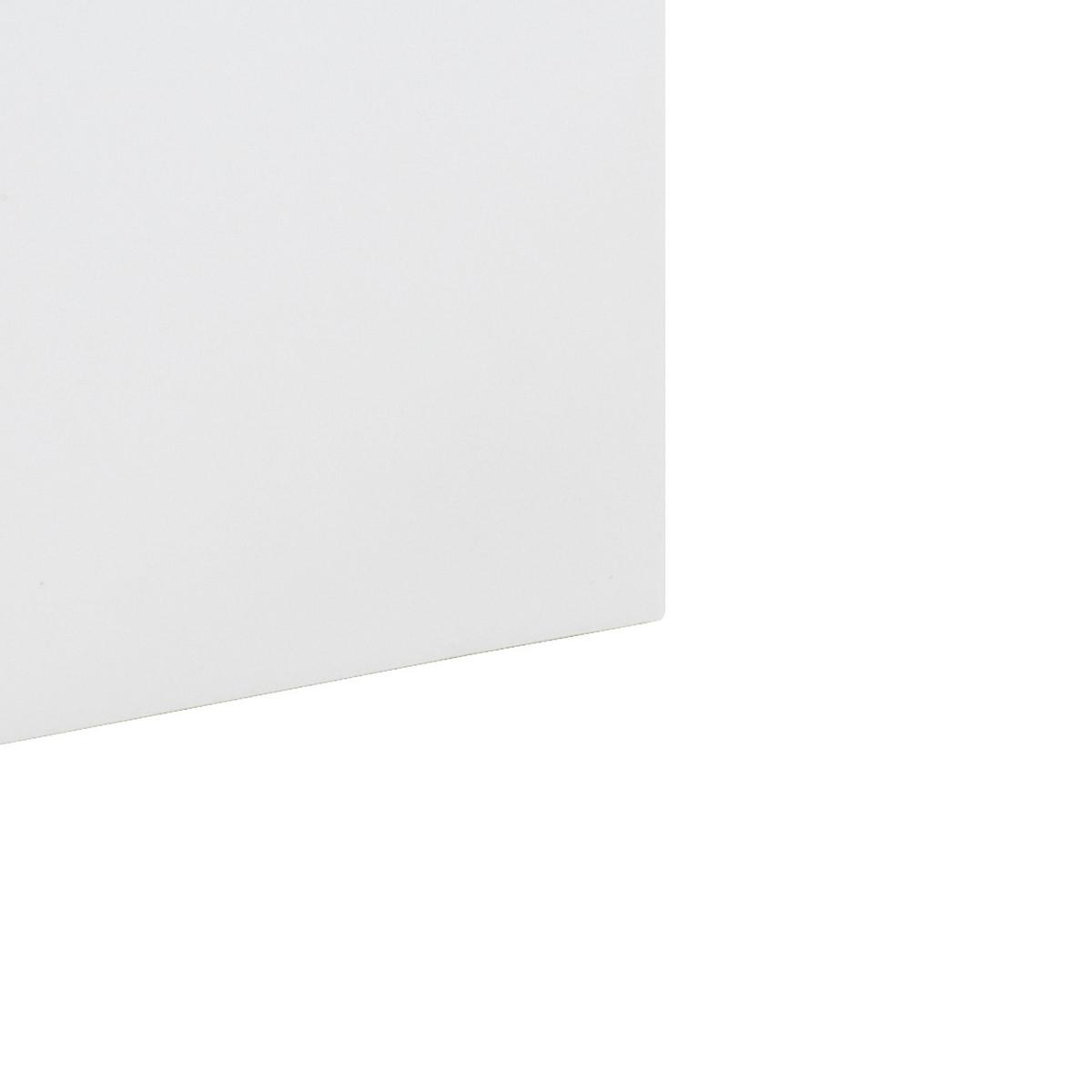 Schirmständer Quinn Weiß Metall H: 48 cm - Weiß, MODERN, Metall (16/48/16cm)