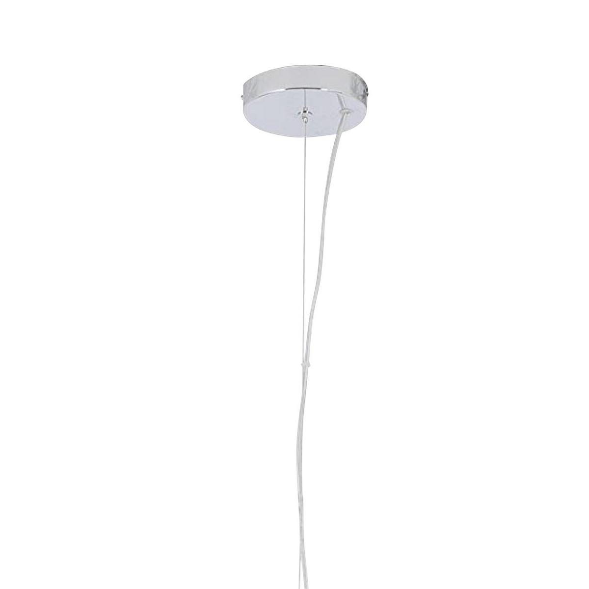 Hängeleuchte Explosion H: 150 cm 10-Flammig - Chromfarben/Klar, Design, Glas/Metall (98/150cm) - Näve