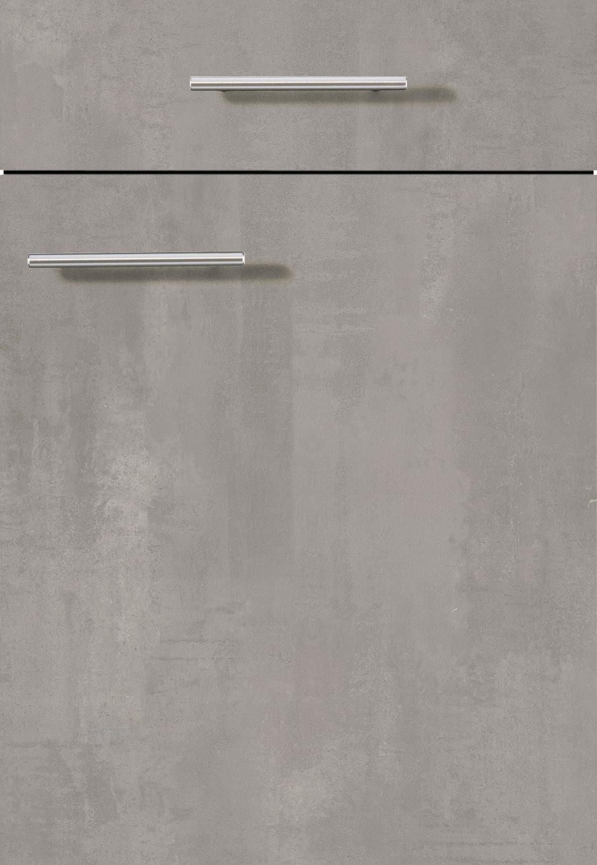Eckküche 225x241 Cm Grau - Eichefarben/Grau, Design, Holzwerkstoff (225/241cm) - Impuls