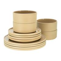Tafelservice 21524 - Sandfarben, Basics, Keramik (39/34/34cm) - Creatable