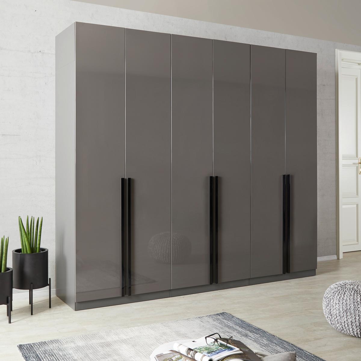 DVEŘE UNIT - antracitová, Moderní, kompozitní dřevo (45,3/232,6/1,8cm) - Ondega