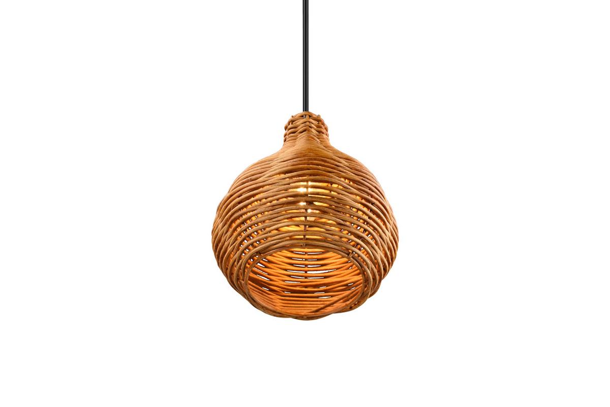 Pendelleuchte R31291036 Sprout - Braun, Basics, Holz (17/150cm)