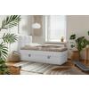 Boxbett Polly - Schwarz/Grau, MODERN, Holz/Holzwerkstoff (90/200cm) - MID.YOU