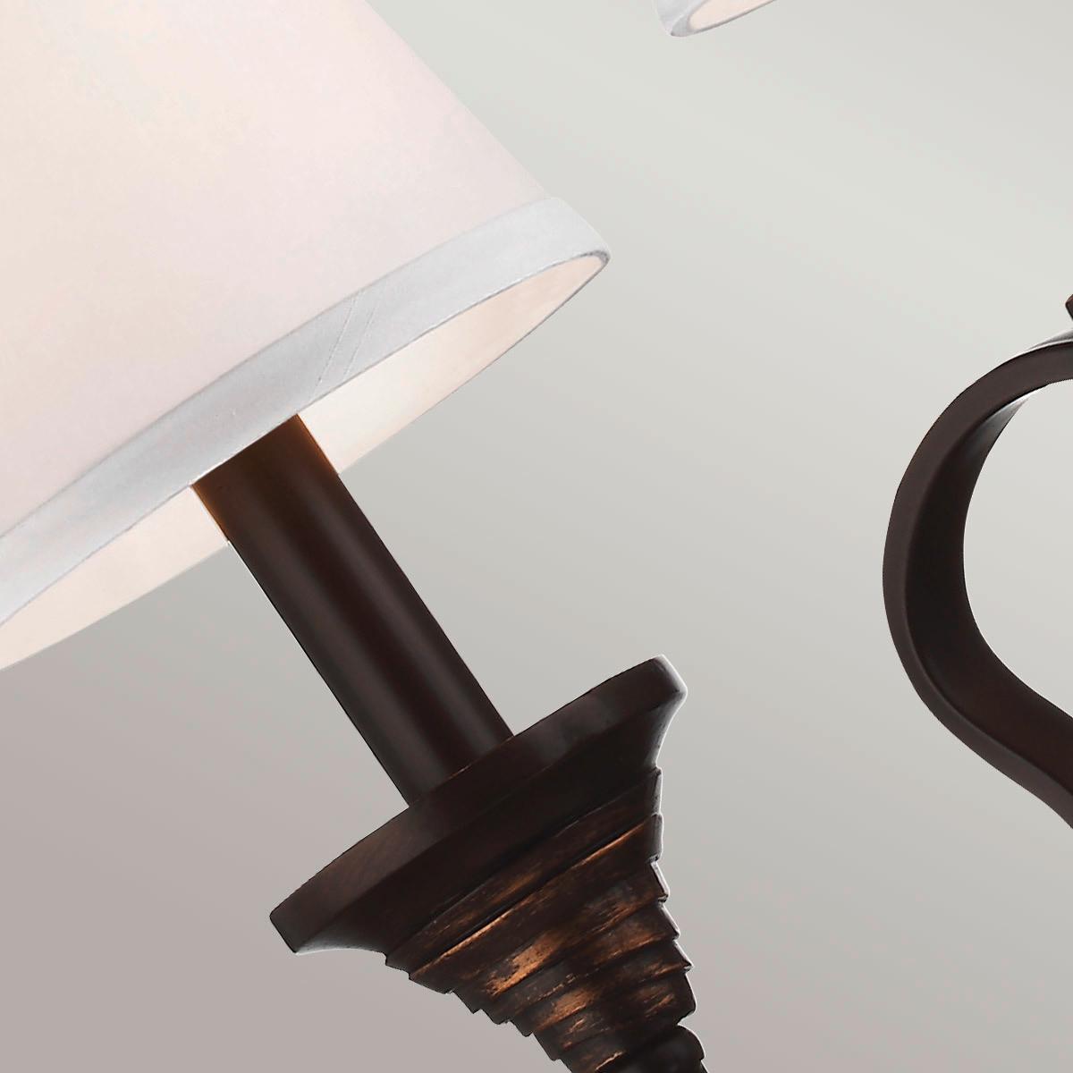 Kronleuchter Fe-Arbor-Creek3 - Bronzefarben, KONVENTIONELL, Metall (55.9 /67.3cm) - Elstead Lighting