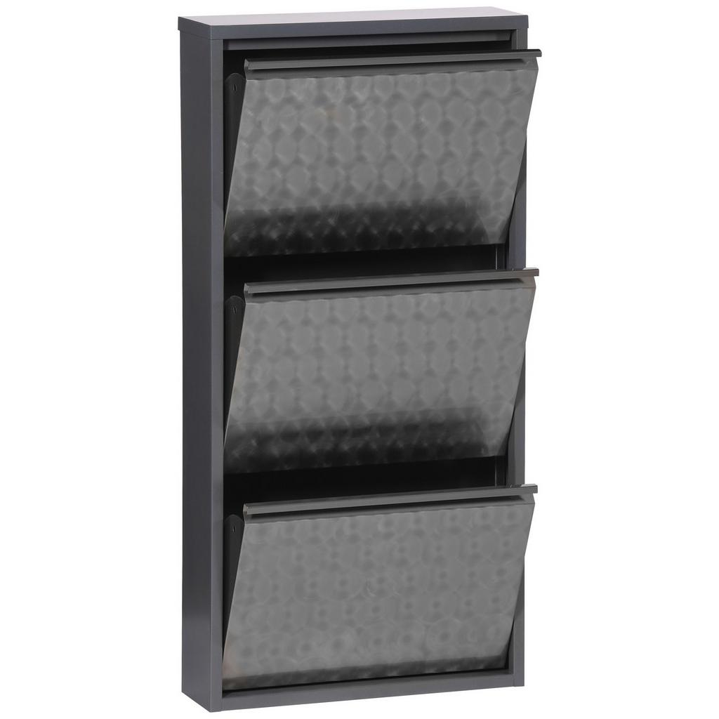 Schuhkipper Mac 3 Klappen Grau B: 50 cm