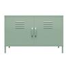Highboard Mission District Hellgrün B: 100 cm - Hellgrün, Design, Metall (100/64/40cm) - MID.YOU