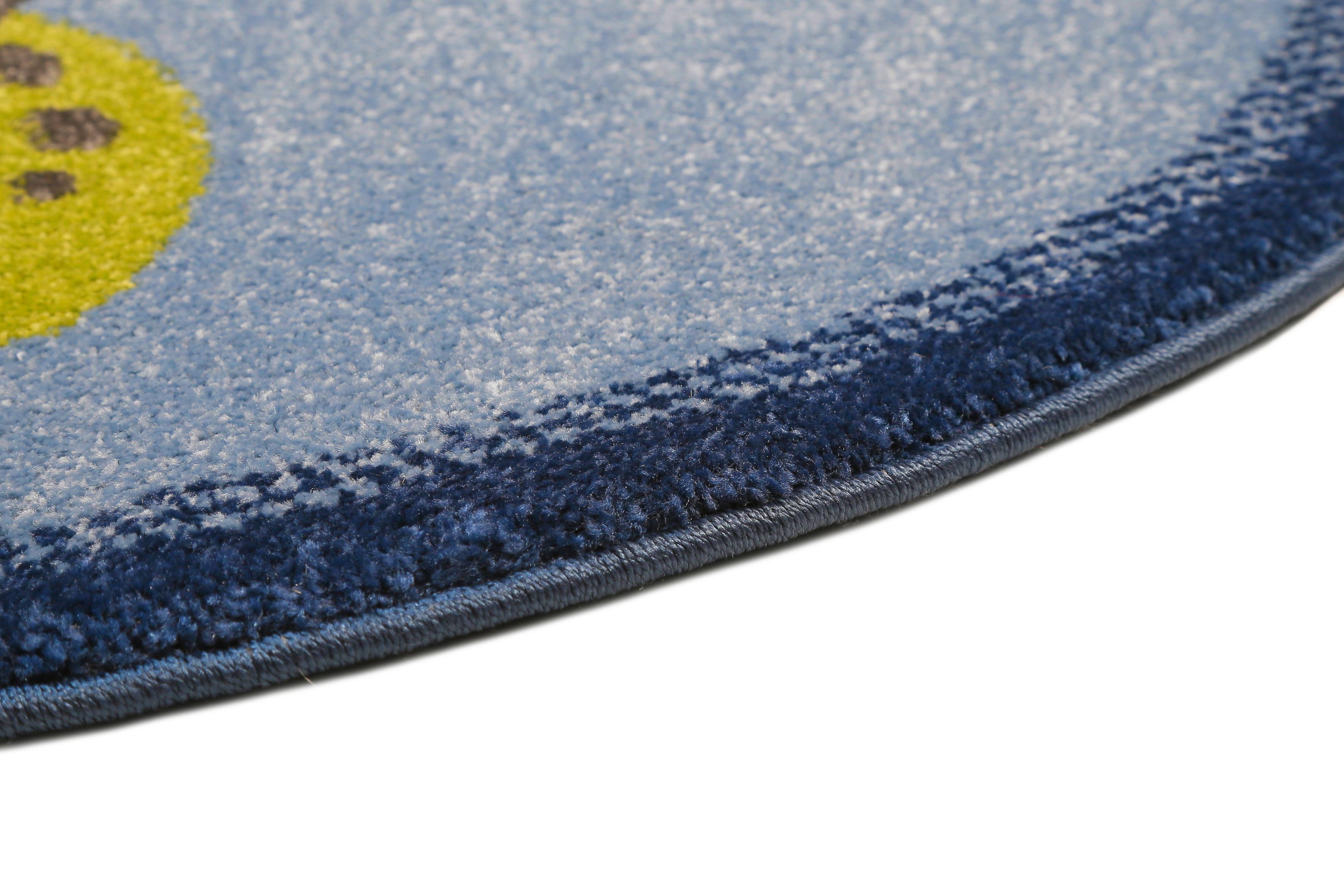 Kinderteppich Turtle - Blau/Grün, Trend, Textil (80cm) - Esprit