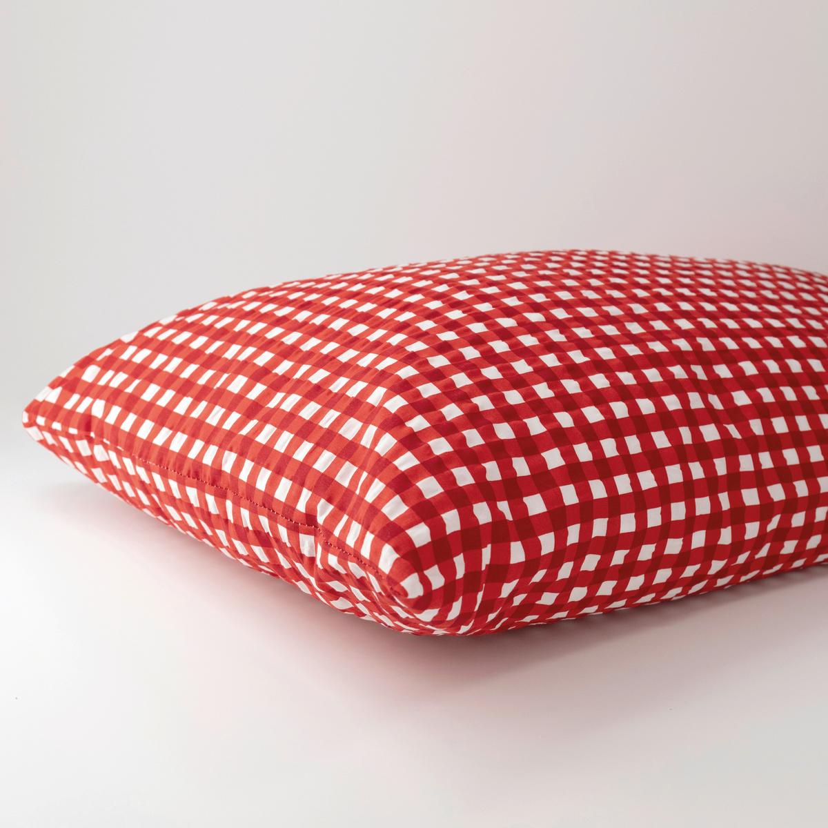 POSTEĽNÁ BIELIZEŇ SERP.005.VICHY ROT - biela/červená, Trend, textil (140/200cm) - Florella