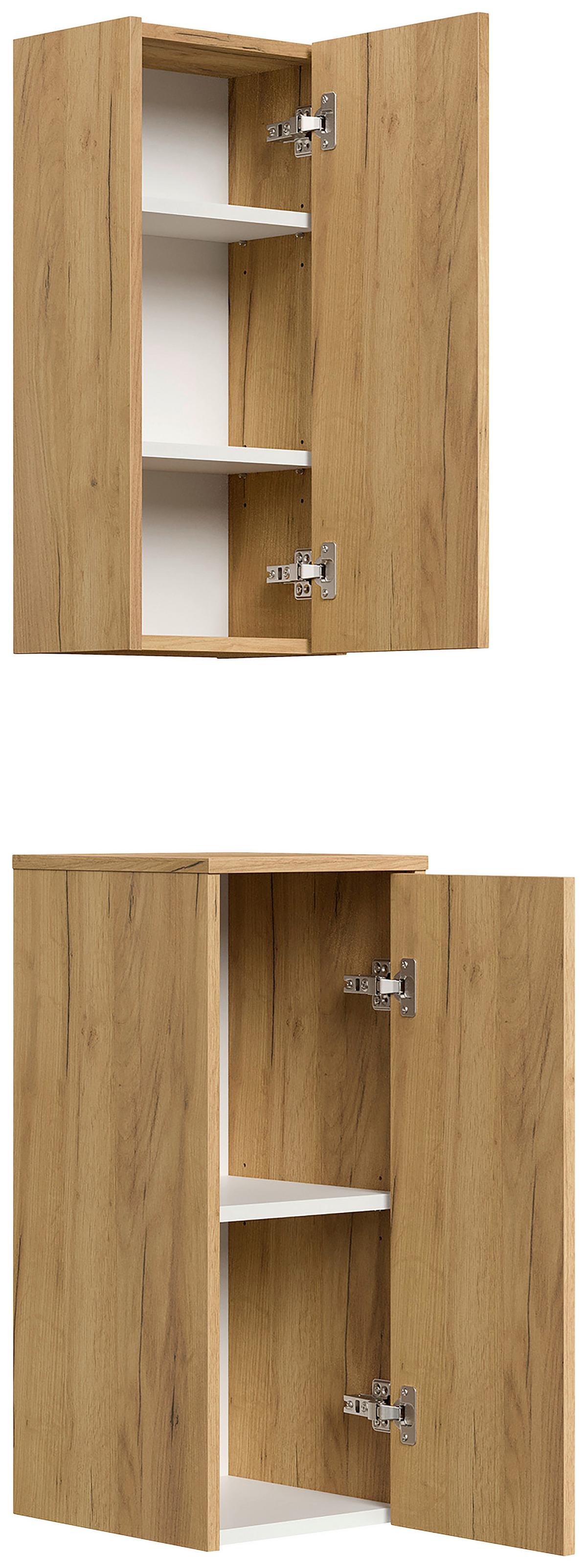 Hängeschrank Limes Eiche Dekor B: 30 cm - Eichefarben, MODERN, Holzwerkstoff (30/70,6/20cm) - MID.YOU