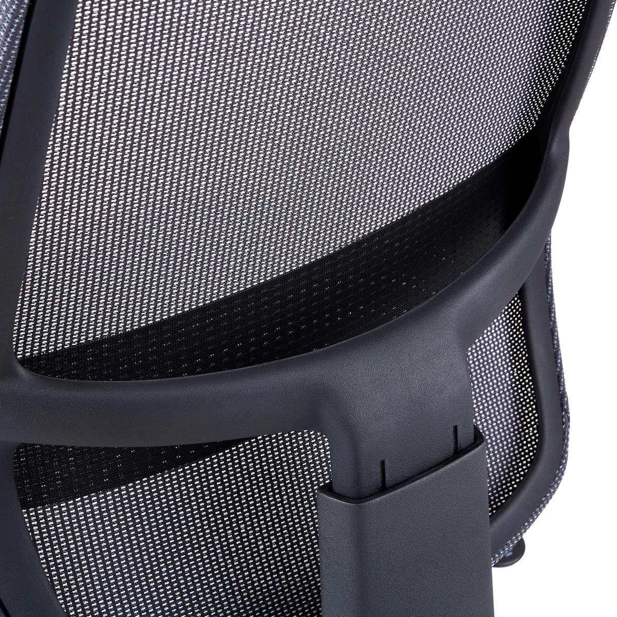 DREHSTUHL Minoro Grau B: 55cm - Schwarz/Grau, MODERN, Kunststoff/Textil (55/112/59cm) - MID.YOU