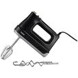 Handmixer Mona Grau/Schwarz 300 W mit Quirl und Knethaken - Schwarz/Grau, KONVENTIONELL, Kunststoff/Metall (18,3/7/25cm) - Bono