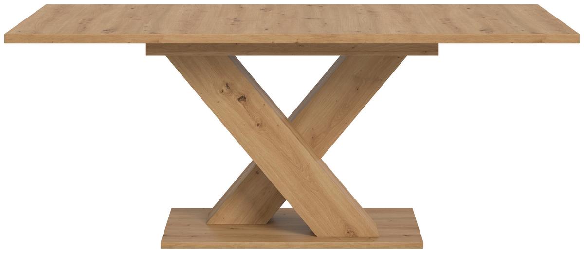 Ausziehtisch Marlon B:150-190 cm, Melamin Dekor Artisan - Eiche Artisan, KONVENTIONELL, Holzwerkstoff (150-190/76/90cm)