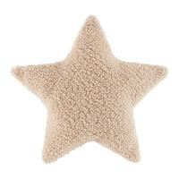 DEKORAČNÍ POLŠTÁŘ STAR - béžová, Konvenční, textil (43/40/8cm) - Modern Living