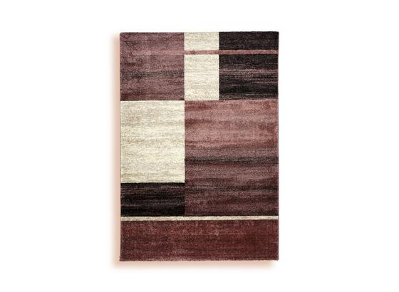 Webteppich Alice 120x170 cm - Aubergine/Creme, Textil (120/170cm) - Ombra Webteppich Alice 120x170 cm - Aubergine/Creme, Textil (120/170cm) - Ombra