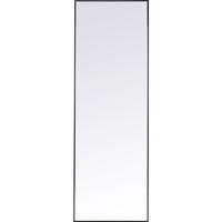 Wandspiegel Bella - Schwarz, Design, Glas/Metall (30/130/3cm) - Kare-Design