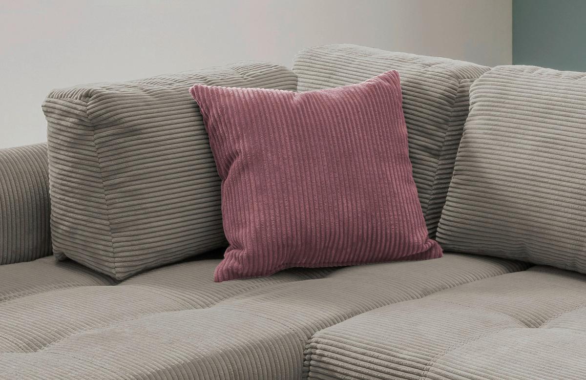 Ecksofa mit Ottomane