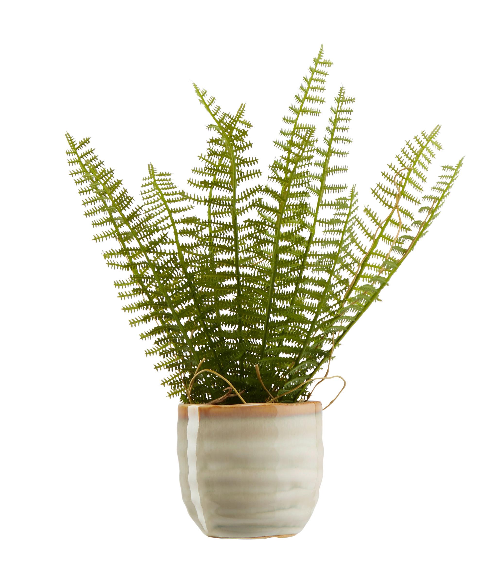 Obal na kvetináč MOOD - béžová, keramika (6,5/6,5cm) - Modern Living