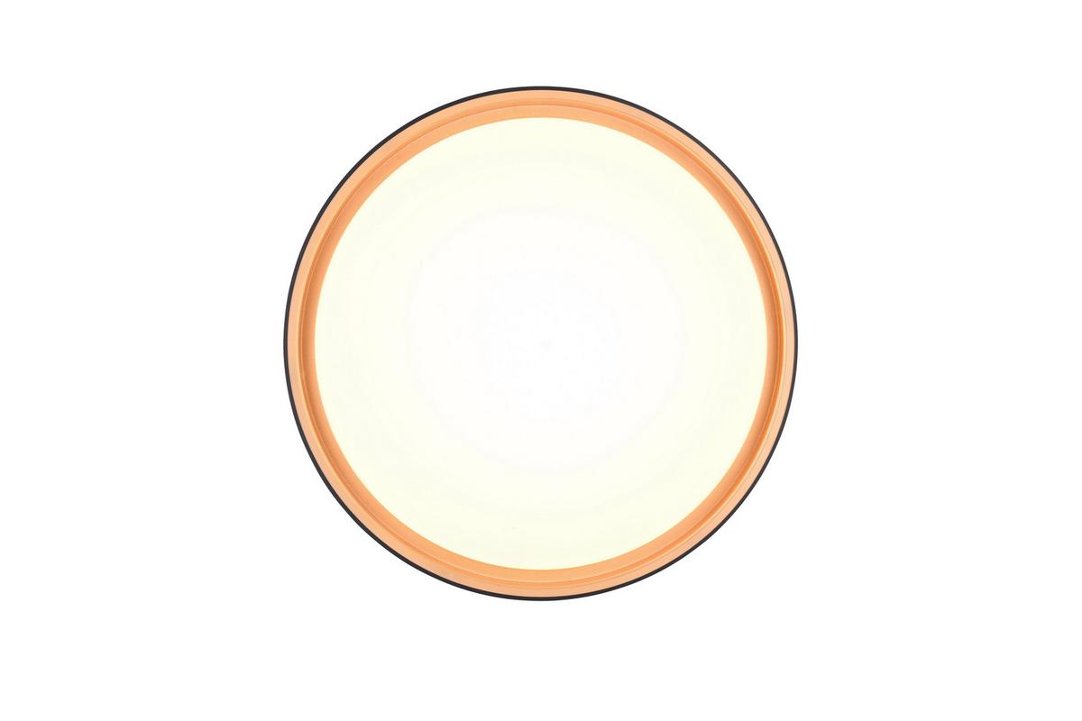 Led-deckenleuchte R64391080 Felis - Goldfarben/Schwarz, Basics, Kunststoff (40/7,5cm)
