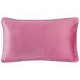 Zierkissen Romy 30x50 cm Polyester Mauve mit Zipp - Mauve, MODERN, Textil (30/50cm) - Luca Bessoni