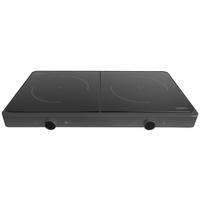 Ceem Induktionskochfeld Pih 200, B: 55 Cm, Mit Timer - Schwarz, Basics, Glas/Kunststoff (55/6,5/32cm) - CEEM