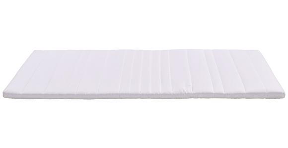 Topper Ingo 90x200 cm Komfortschaumkern - Weiß, Textil (90/200cm) - Primatex